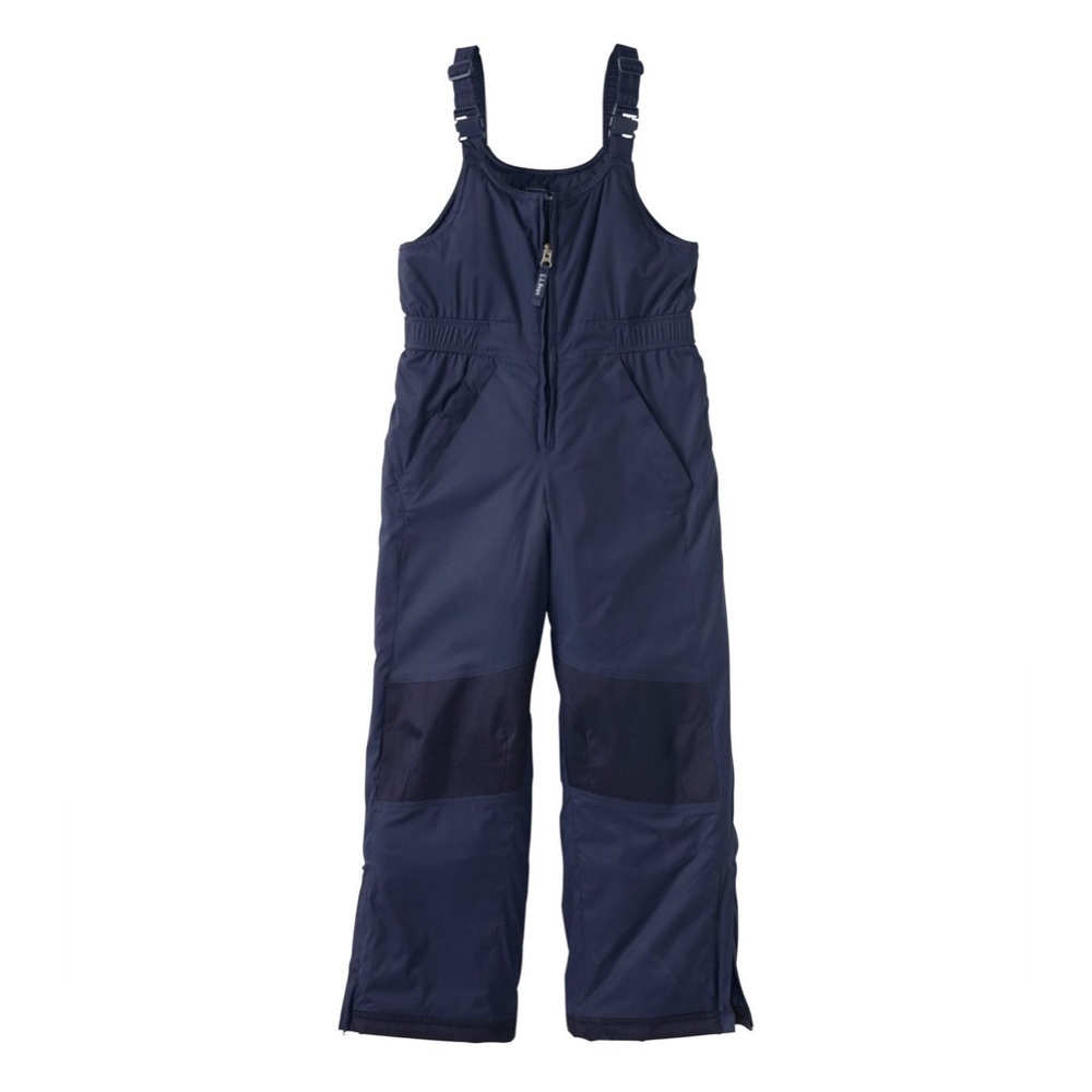 L.L.Bean Kids' Cold Buster Snow Bib in Deepest Blue